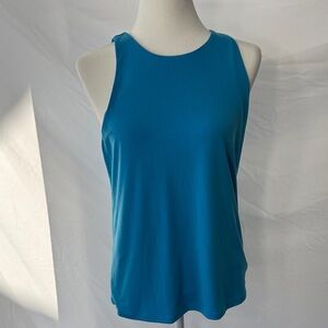 Ann Taylor Teal Sleeveless Tank Top